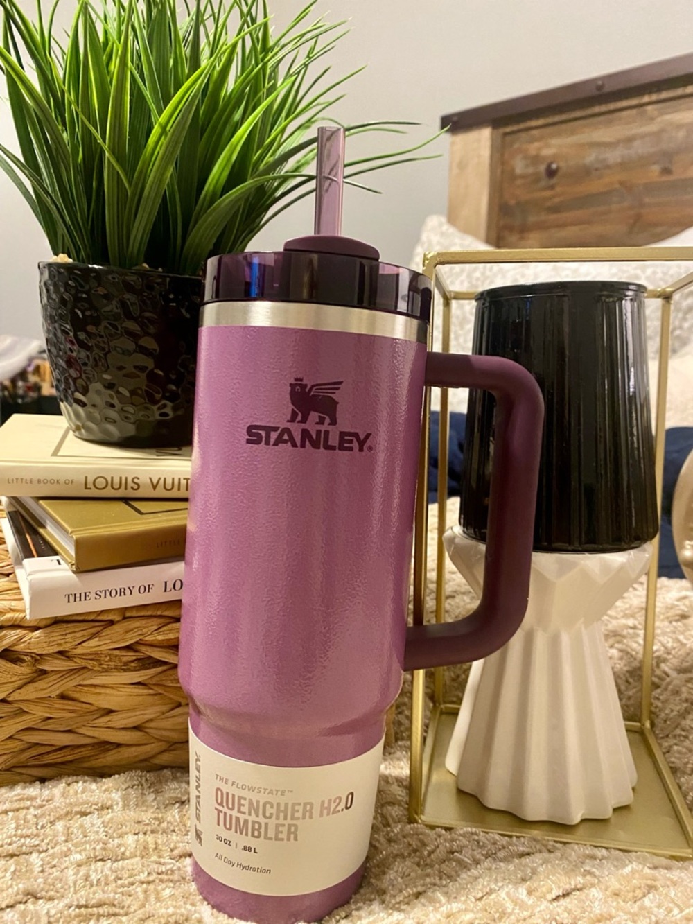Stanley Plum/Deep Purple Insulated Quencher Tumbler with Handle